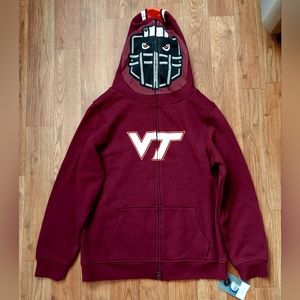 Virginia Tech Hokies Full Zip Hoodie Jacket